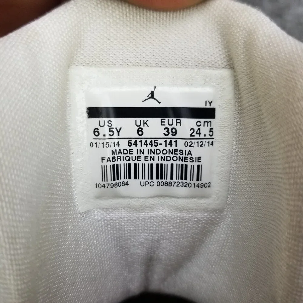 ✅Nike Jordan Flight SC-3 White Powder Blue Youth 6.5Y Athletic Basketball Shoes - Picture 2 of 12